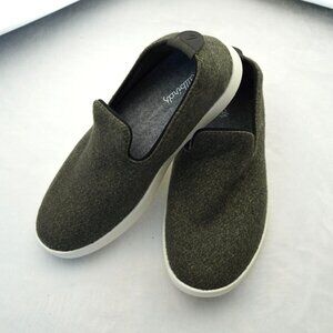 Allbirds Tree Dasher Relay Slip-On Sneakers Womens 8 Green White